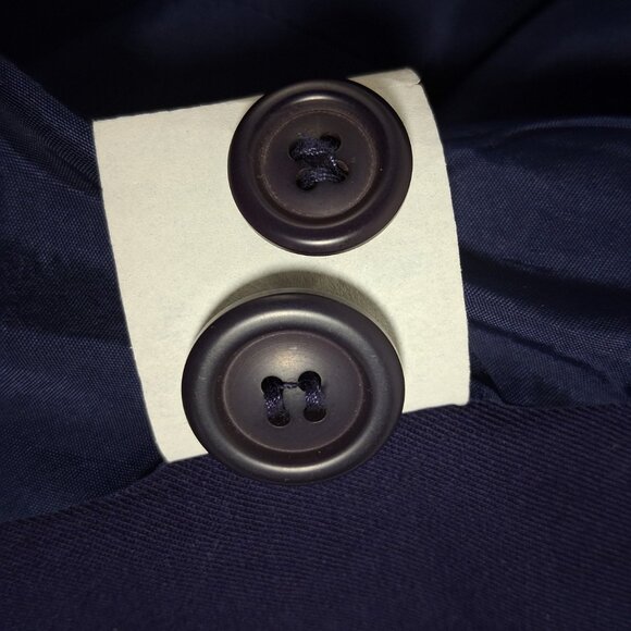 Vintage LOUBEN 100% Wool Blazer 90s Era Slit Pockets Office Timeless Canada - Picture 9 of 13